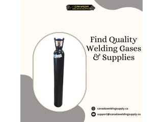 Find Quality Welding Gases & Supplies at Canada Welding Supply