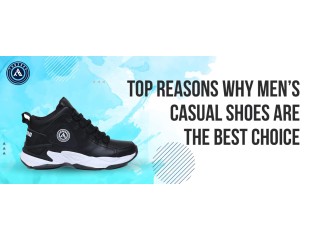 Know why mens casual shoes are best choice