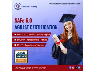 Boost Your Career with Sure Success Academy’s SAFe® Agilist Certification in Chennai!