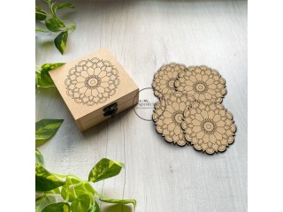 Stylish Coaster Boxes – Perfect for Organizing and Gifting!