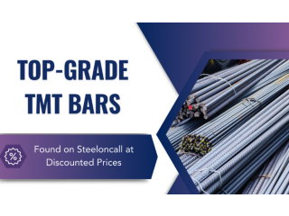 Transform Your Construction Projects with SteelonCall’s Quality TMT and Iron Bars!