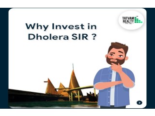 Why Invest in Dholera SIR? India’s First Smart City and a Golden Investment Opportunity