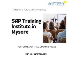 SAP training institutes in Mysore