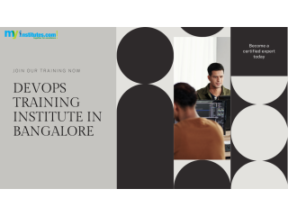 DevOps Training Institutes in Bangalore