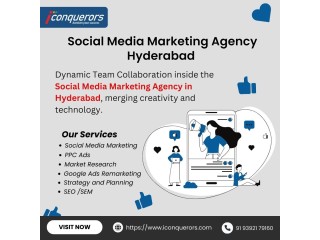 Social Media Marketing Agency in Hyderabad | +91 93921 79160 | iConquerors