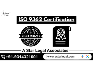 ISO 9362 Certification Call 9314321001