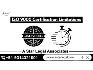 ISO 9000 Certification Limitations Call 9314321001