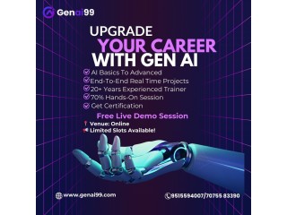 Master Generative AI | Enroll in the Best Gen AI Course at GenAI99