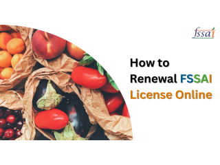 How to Renewal FSSAI License Online, Noida