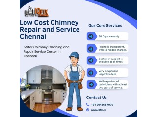 Low Cost Chimney Repair and Service Center Chennai | IQFix