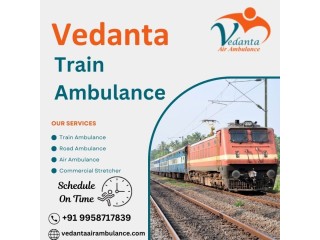 Reliable Train Ambulance Service in Hyderabad with Advanced Life Support, Book Vedanta Today