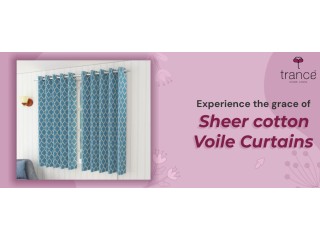 Know about grace of sheer cotton voile curtains