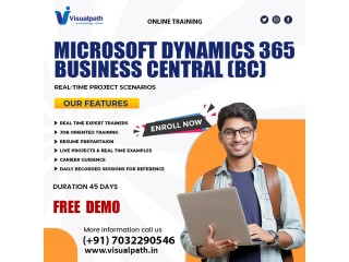 Dynamics 365 Business Central Online Training Course - Visualpath