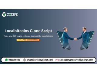 To Launch your P2P crypto platform like LocalBitcoins