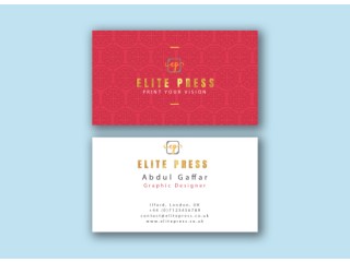 Textured Business Cards | Elitepress cheap printing London