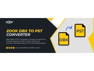 DBX to PST Converter to Export DBX files into PST format
