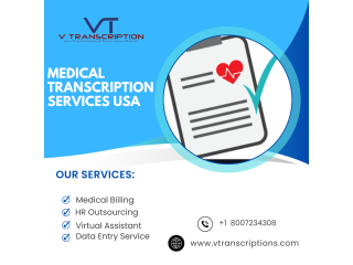 Medical Transcription Services USA | V Transcription