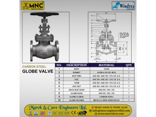 Globe Valve Manufacturer & Exporter in Ahmedabad Gujarat