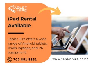 Rent iPads for Events and Business