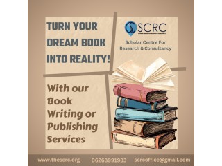 Book Writing & Publishing Services in India