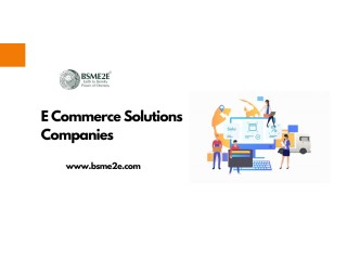 E Commerce Solutions Companies - BSMe2e