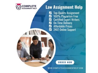 Law Assignment Help with deep understanding through writing and timely access