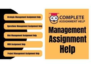 Management assignment helps you become a business manager by getting higher grades