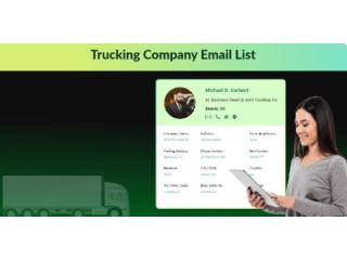 UK Trucking Company Email List – Verified Business Data