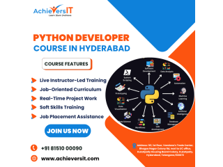 Python Full Stack Course Training in Hyderabad - AchieversIT
