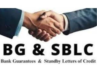 We have BG/SBLC, specifically for BUY/LEASE