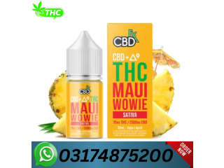 Maui Wowie Sativa – Delta 9 THC Vape Juice Price In Peshawar/03174875200
