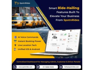 Build a Profitable Ride-Hailing Business with SpotnRides